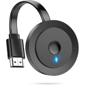 2026 محول عرض HDMI لاسلكي 4K، دونجل واي فاي محمول، مرآة شاشة فيديو/صوت للهاتف، الوسادة، أندرويد، الكمبيوتر اللوحي، الكمبيوتر المحمول، ويندوز إلى التلفزيون/الشاشة/جهاز العرض، Miracast، Airplay، DLNA in Kuwait