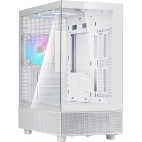 Silverstone Technology Lucid Series SST-LD04-W-ARGB Panoramic Micro ATX Case with Considerable 270° Field of View in Saudi Arabia