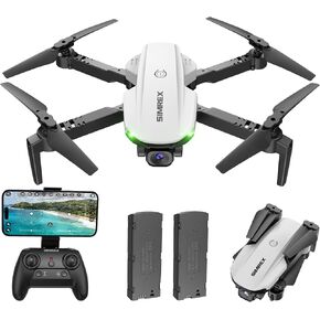 SIMREX Drone With Camera 1080P for Kids And Adults, RC Quadcopter with Altitude Hold, Mini Drone With One Key Start, Waypoint Fly, Headless Mode, 3D Flip, 3 Speeds, Remote Control Drone for Beginners in Saudi Arabia