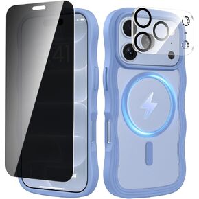 VEGO 3 in 1 for iPhone 18 Pro Case with Privacy Screen Protector Black in Saudi Arabia