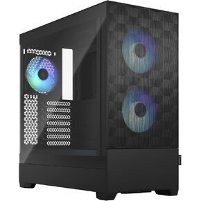 Fractal Design Pop Air RGB Black TG Clear Tint Middle Tower PC Case FD-C-POR1A-06 CS8069 in Saudi Arabia