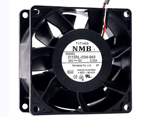 3115RL-05W-B69 24V 0.50A 80X80X38MM 3-Wire Cooling Fan in Saudi Arabia