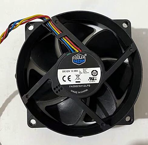 90mm 12V 0.36A 9025 Cooling Fan, Desktop Compatible, 3.54" L x 0.98" W x 0.98" H, 25 CFM, Fan in Saudi Arabia