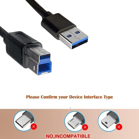 USB 3.0 Cable For Fujitsu ScanSnap iX1600 FI-IX500 fi-7160 fi-7260 fi-8170 in Saudi Arabia