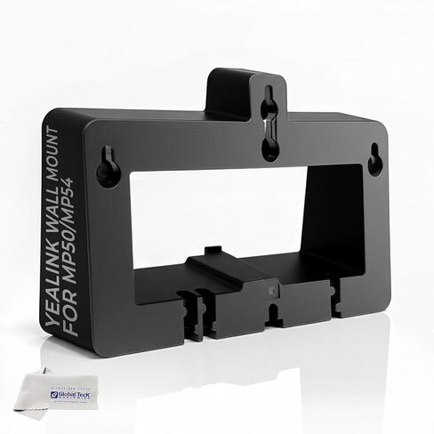 Yealink Wall Mount Bracket for MP54 / MP50 ONLY – Exact Fit, Secure Wall Install, Easy Install – Includes Global Teck Cloth in Saudi Arabia