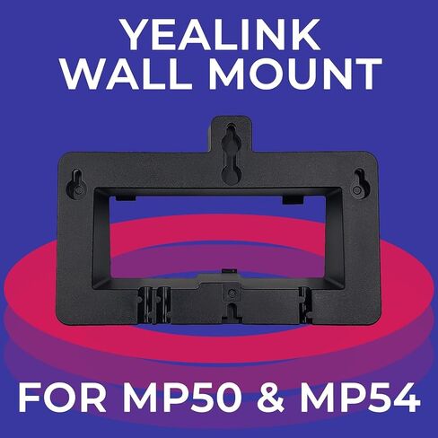 Yealink Wall Mount Bracket for MP54 / MP50 ONLY – Exact Fit, Secure Wall Install, Easy Install – Includes Global Teck Cloth in Saudi Arabia