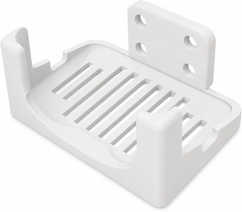 SplashNColor Wall Mount for Eufy Security HomeBase 3 – Space-Saving Vertical Bracket | No-Drill Option Available | Secure Fit Shelf with Cable Management | Home Security Hub Organizer in Saudi Arabia