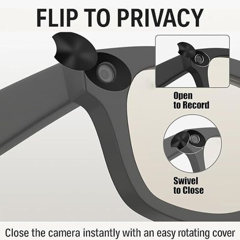 Glasses Lens Cover 3 Pieces Smart Anti-Spying Electronics Supplies in Saudi Arabia