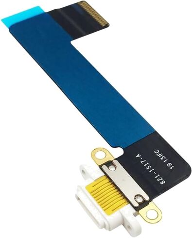 Charging Port Flex Cable Compatible with iPad mini 1 2 3 White Tail Connector in Saudi Arabia