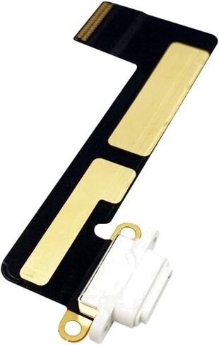 Charging Port Flex Cable Compatible with iPad mini 1 2 3 White Tail Connector in Saudi Arabia