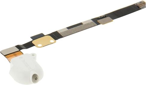 Audio Flex Cable Ribbon Replacement Compatible with iPad mini 3 (White) in Saudi Arabia