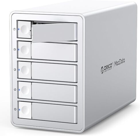ORICO 4 Bay RAID Hard Drive Enclosure,JMS591 Chip, 20Gbps USB 3.2 Gen2X2 in Saudi Arabia