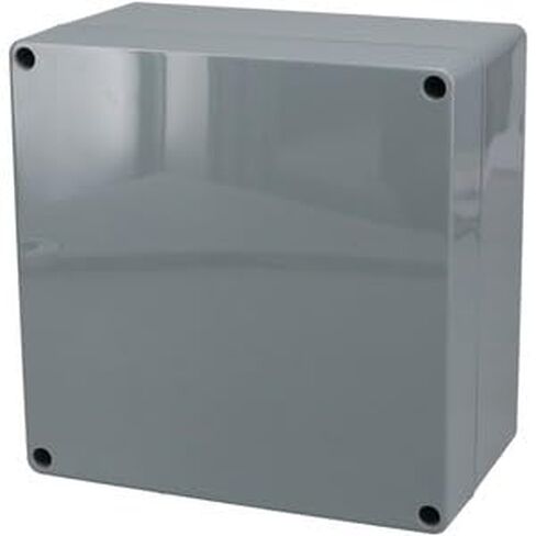 #US 1PC PN-1339-DG Box-Lid Enclosure, ABS, UL94HB, 6.3 X 6.3 X 3 in Saudi Arabia