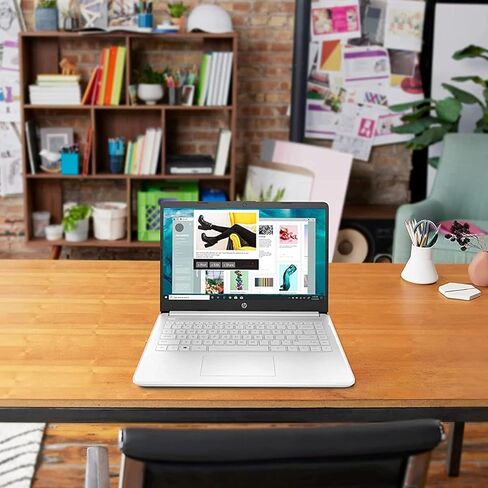 HP 14" Student-Business Laptop Computer, Intel Celeron N4500(Up to 2.8GHz), 8GB RAM 320GB Storage(64GB eMMC +256GB Ghost Manta SD Card), Computer Laptops with 1-Year Microsoft Office 365 Windows 11 in Saudi Arabia