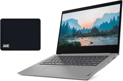 Lenovo IdeaPad 3i Laptop, 14" FHD Screen, Intel i3-1115G4 Processor, 8GB RAM, 256GB SSD, Webcam, HDMI, Media Card Reader, Dolby Audio, Wi-Fi 6, Windows 11 Home, Platinum Grey in Saudi Arabia