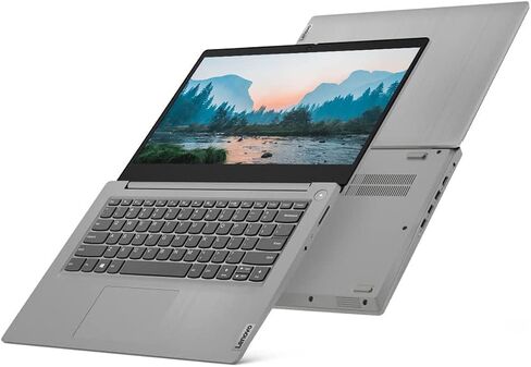 Lenovo IdeaPad 3i Laptop, 14" FHD Screen, Intel i3-1115G4 Processor, 8GB RAM, 256GB SSD, Webcam, HDMI, Media Card Reader, Dolby Audio, Wi-Fi 6, Windows 11 Home, Platinum Grey in Saudi Arabia