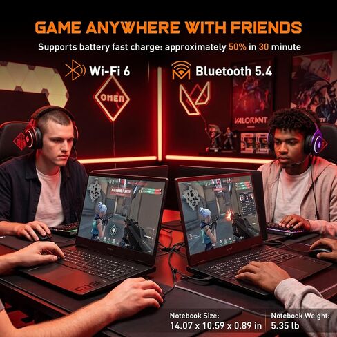 HP OMEN 16" Gaming Laptop with Intel Ultra 9 285H & RTX 5070, 64GB + 1TB in Saudi Arabia