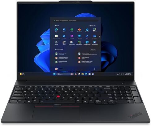 Lenovo 2026 ThinkPad E16 Gen 3 16" WUXGA IPS Laptop 16-Core Intel Core Ultra 7 255H Arc 140T Graphics 64GB DDR5 2TB SSD Thunderbolt 4 USB-C w/DP WiFi AX RJ-45 BT Webcam HDMI2.1 Windows 11 Pro in Saudi Arabia