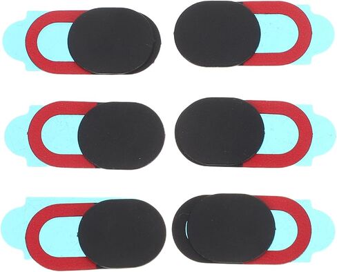 6pcs Oval Webcam Privacy Cover Slider for Tablet and Computer in Saudi Arabia