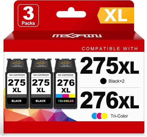 MEGAIN 276XL Ink Cartridge Replacement for Canon CL-276 276XL for Canon PIXMA TS3500 TS3520 TS3522 TS3700 TS3720 TS3722 TR4700 TR4720 TR4722 TR4723 TR4725 Printer Ink Cartridges (1-Color) in Saudi Arabia