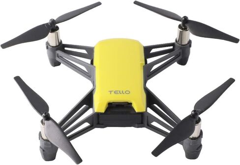 Tello Drone Body Plastic Upper Body Shell Cover Spare Replacement Fuselage Back Cover Protection Case for DJI Tello Drone Accessory (Yellow) in Saudi Arabia