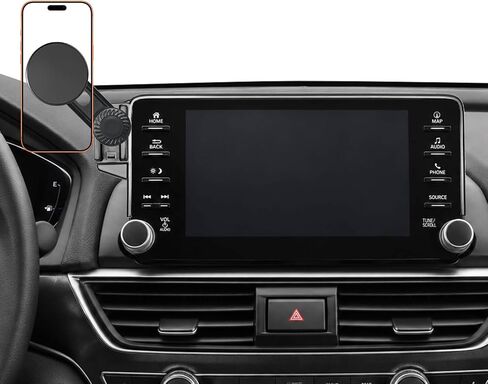 Magnetic Phone Holder for Honda Civic 11th Gen 2022-2026, Fit 7/9 Inch Center Screen, Customized Phone Mount With Strong Magnets, OEM-Style, No View Obstruction Compatible with All Smartphones in Saudi Arabia
