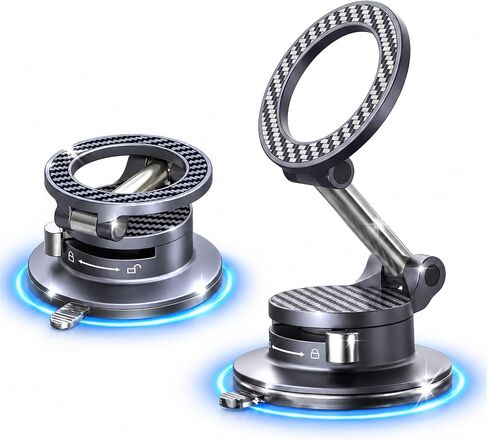 Closima for MagSafe Car Phone Holder [90+ LBS Strongest Suction & 4000gf Magnet] 360° Adjustable Phone Holders for Your Car, Cell Phone Car Mount for iPhone & Android in Saudi Arabia