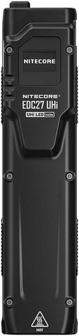 Nitecore EDC27 UHi Ultra Slim EDC Flashlight -3100 Lumens w/Eco-Sensa USB-C Charging Cable Included in Saudi Arabia