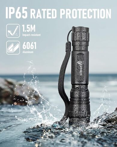 ULTRAFIRE 501GX Green LED Hunting Flashlight Kit, 600 Lumens, 520-530nm in Saudi Arabia