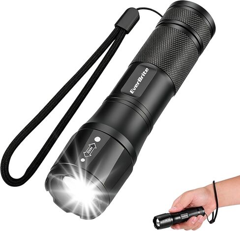EverBrite Small Zoomable Tactical Flashlight Battery Powered(1Pack) in Saudi Arabia