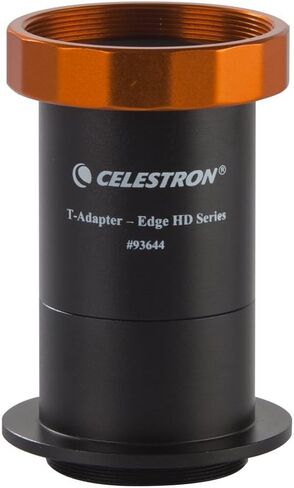 Celestron 93644 EdgeHD 8" Telescope Photo Adapter, Black & 93419 T-Ring for 35 mm Canon EOS Camera (Black) in Saudi Arabia