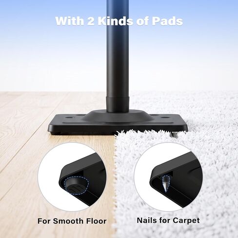 XINLEI Speaker Stands Pair for Surround Sound Height Adjustable 37.4"-48.4" in Saudi Arabia
