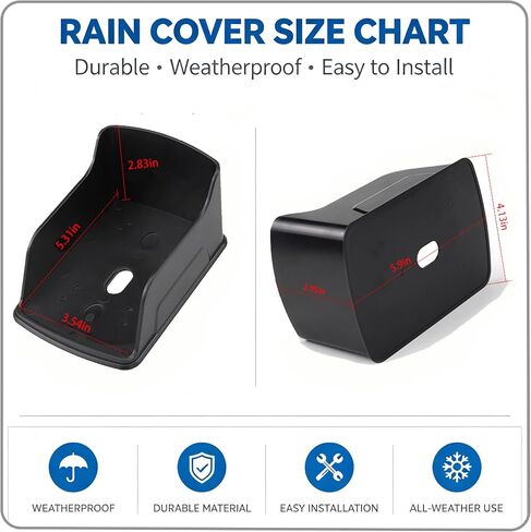 Rain Shield Cover – Waterproof for Access Control Keypad in Saudi Arabia
