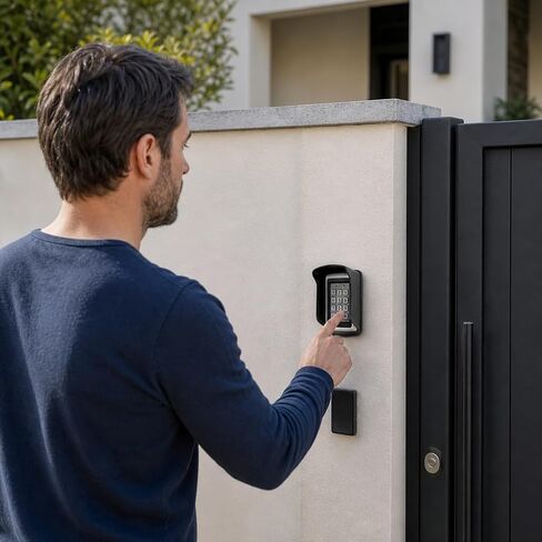 Rain Shield Cover – Waterproof for Access Control Keypad in Saudi Arabia
