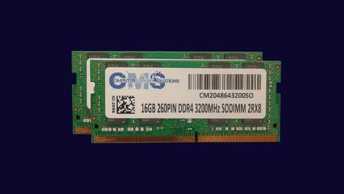 CMS 32GB (2X16GB) DDR4 25600 3200MHz Non ECC SODIMM Memory Ram Upgrade Compatible with Dell/Alienware® Optiplex 7090 Micro, 7090 Ultra (UFF), 7490 All-in-One - D114 in Saudi Arabia