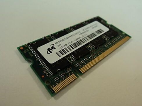 Micron RAM Memory Module 256MB PC2100S CL2.5 DDR 266MHz MT8VDDT3264HDG-265C3 in Saudi Arabia