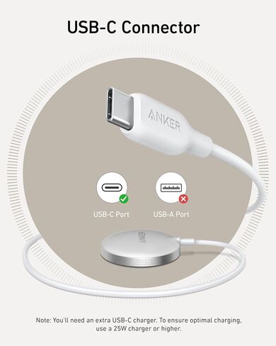 Anker MagSafe Charger Pad Compatible, MagGo iPhone 16 Wireless Charging Pad, Qi2 Certified 15W Wireless Charger for iPhone 16/16 Plus/16 Pro/16 Pro Max/15/14/13/12 Series (White, No Adapter) in Saudi Arabia