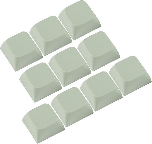YUNLEI 10PCS PBT Blank Keycaps Thick PBT Keycap for Mechanical Keyboard 1U XDA2 Profile Keycap Set Replacement DIY Multi Color Mechanical Keyboard Accessories, blue in Kuwait