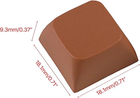 YUNLEI 10PCS PBT Blank Keycaps Thick PBT Keycap for Mechanical Keyboard 1U XDA2 Profile Keycap Set Replacement DIY Multi Color Mechanical Keyboard Accessories, blue in Kuwait