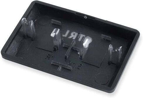 HUYUN Backlit Keycaps Replacement for GL Tactile Switch Logit G813/G815/G913/G915 TKL RGB Mechanical Gaming Keyboard (2PCS Texture Ctrl Black) in Saudi Arabia