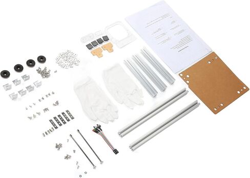ITX Aluminum Alloy Test Bench Computer Case Mount Open Design Good Cooling Support ITX Motherboard for DIY (Silver) in Saudi Arabia
