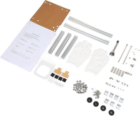 ITX Aluminum Alloy Test Bench Computer Case Mount Open Design Good Cooling Support ITX Motherboard for DIY (Silver) in Saudi Arabia