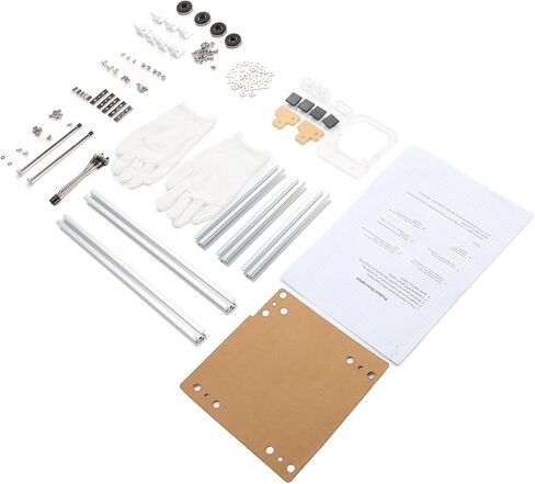 ITX Aluminum Alloy Test Bench Computer Case Mount Open Design Good Cooling Support ITX Motherboard for DIY (Silver) in Saudi Arabia
