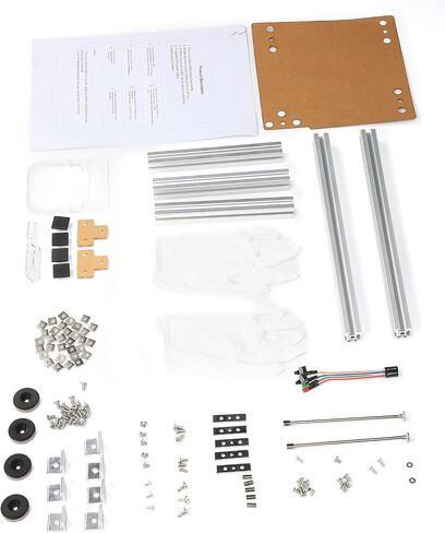 ITX Aluminum Alloy Test Bench Computer Case Mount Open Design Good Cooling Support ITX Motherboard for DIY (Silver) in Saudi Arabia