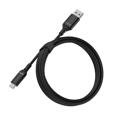 OtterBox USB-A to USB-C Cable, 2M - Black in Saudi Arabia
