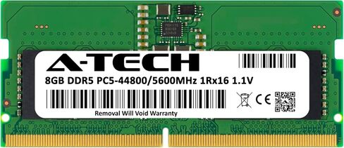 A-Tech 8GB RAM Replacement for Samsung M425R1GB4PB0-CWM | DDR5 5600MHz PC5-44800 SODIMM 1Rx16 1.1V 262-Pin Non-ECC Laptop Memory Module (M425R1GB4PB0-CWM-ATC) in Saudi Arabia