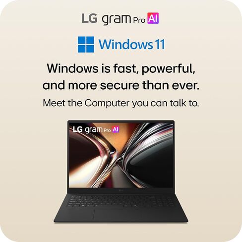 LG gram Pro 16" Lightweight Laptop, Ryzen AI 7 450, 32GB RAM, 1TB SSD in Saudi Arabia