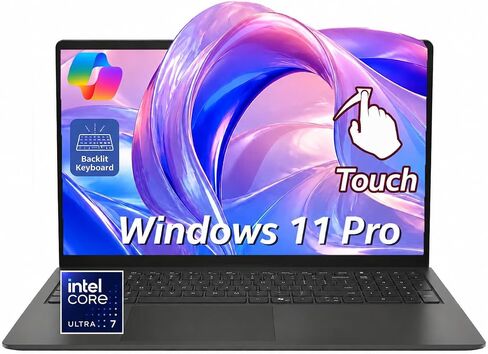 Dell 15 Laptop Touchscreen, Intel Ultra 7(12-Core), 128GB DDR5 10TB SSD in Saudi Arabia