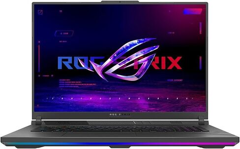 ASUS ROG Strix G18 18" 240Hz Laptop 2TB SSD 64GB DDR5 RAM Win 11 Pro (Intel 14th Gen Core i9-14900HX processor TURBO 5.80Ghz, NVIDIA GeForce RTX 4070, 18" QHD 2560x1600) Gaming Notebook Computer in Saudi Arabia
