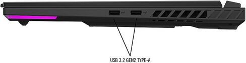 ASUS ROG Strix G18 18" 240Hz Laptop 2TB SSD 64GB DDR5 RAM Win 11 Pro (Intel 14th Gen Core i9-14900HX processor TURBO 5.80Ghz, NVIDIA GeForce RTX 4070, 18" QHD 2560x1600) Gaming Notebook Computer in Saudi Arabia
